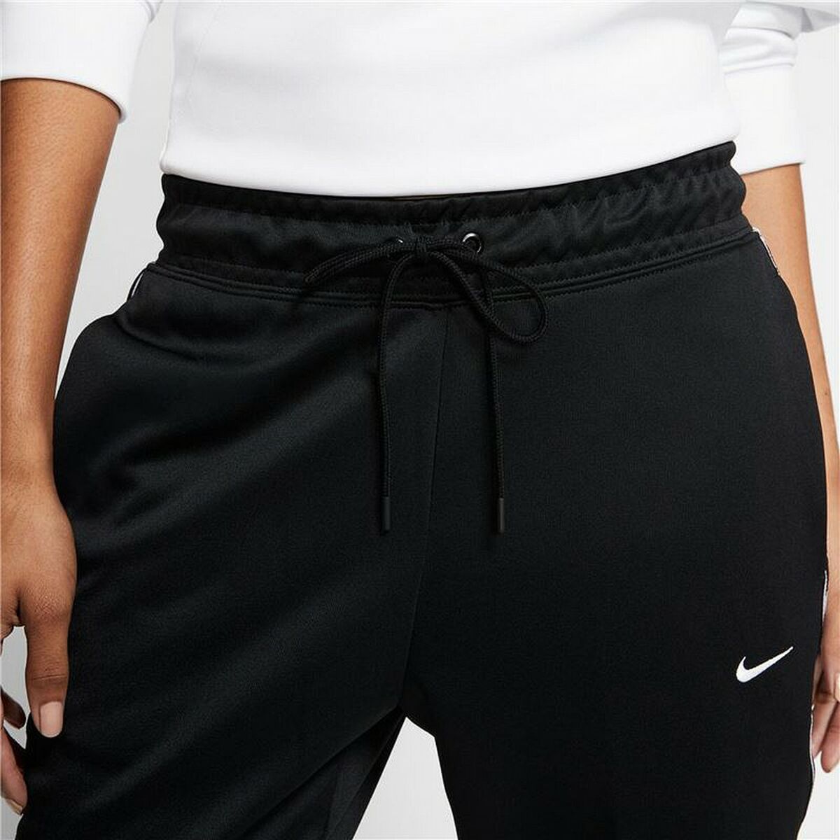 Long Sports Trousers Nike Sportswear White Lady