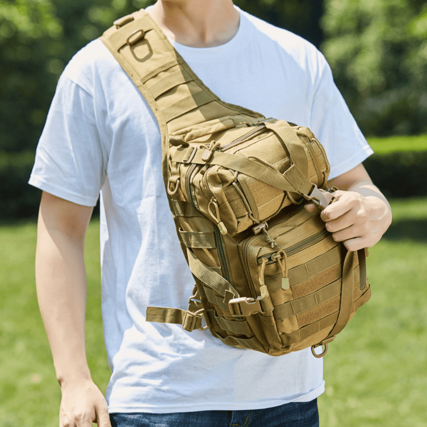 Tactical Medium Sling Range Bag