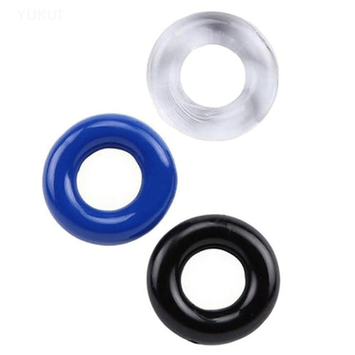 3 Pcs/Set Cock Ring Delay Ejaculation Adult Toys For Men Dick