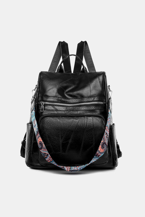 PU Leather Backpack