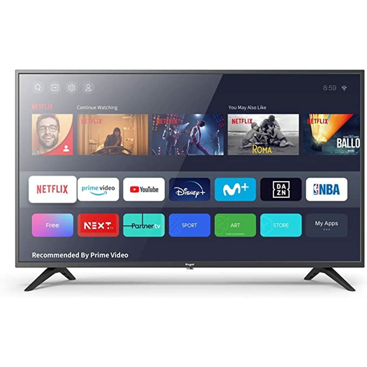 Smart TV Engel LE4283SM Wi-Fi HD Android TV 42" LED