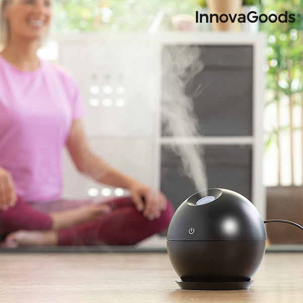 Mini Humidifier Scent Diffuser Black InnovaGoods