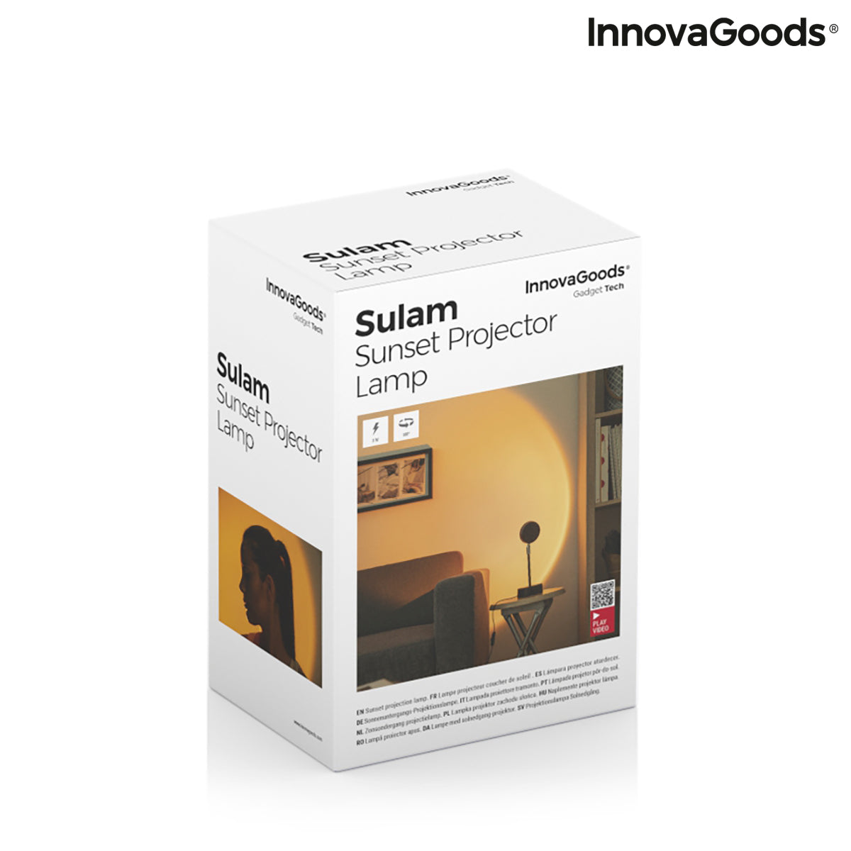 Sunset Projector Lamp Sulam InnovaGoods