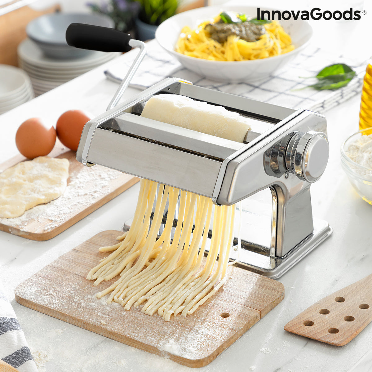 Machine for making Fresh Pasta with Recipes Frashta InnovaGoods