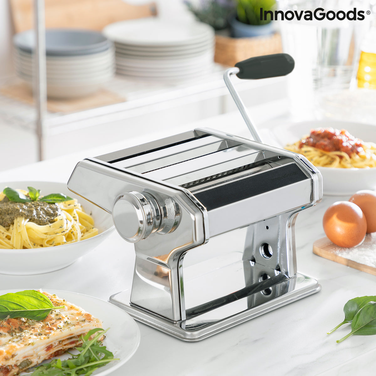 Machine for making Fresh Pasta with Recipes Frashta InnovaGoods