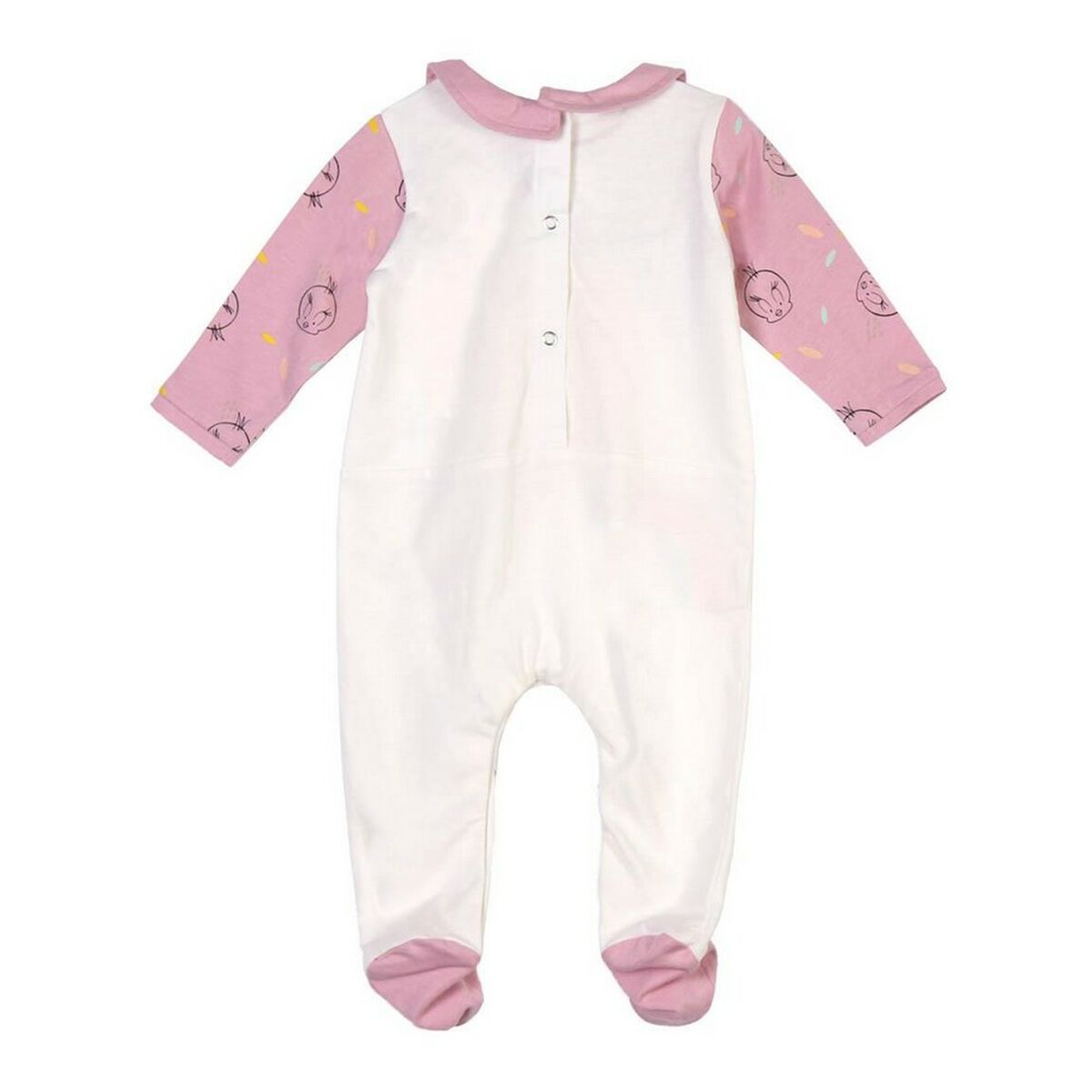 Baby's Long-sleeved Romper Suit Looney Tunes Pink