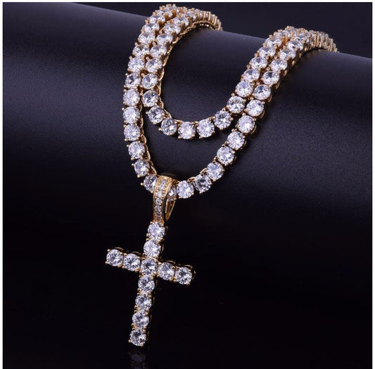 EMPEROR 3MM Tennis CZ Cross | 912721