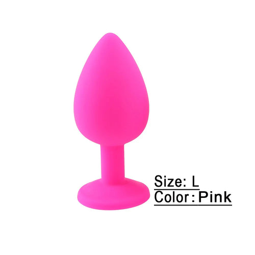 S/M/L Silicone Butt Plug Anal Plugs Prostate Massage Stimulator Anal