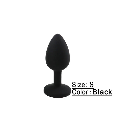 S/M/L Silicone Butt Plug Anal Plugs Prostate Massage Stimulator Anal