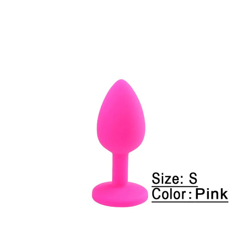 S/M/L Silicone Butt Plug Anal Plugs Prostate Massage Stimulator Anal