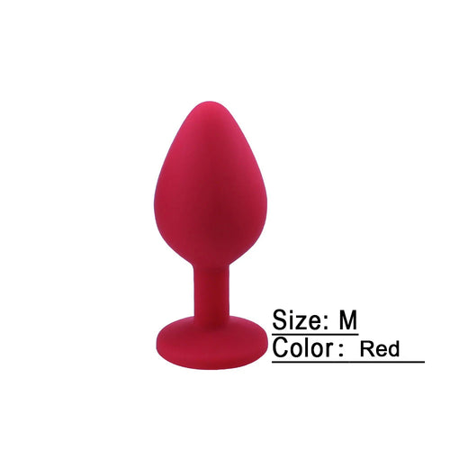 S/M/L Silicone Butt Plug Anal Plugs Prostate Massage Stimulator Anal