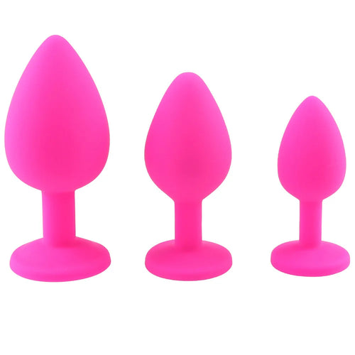 S/M/L Silicone Butt Plug Anal Plugs Prostate Massage Stimulator Anal