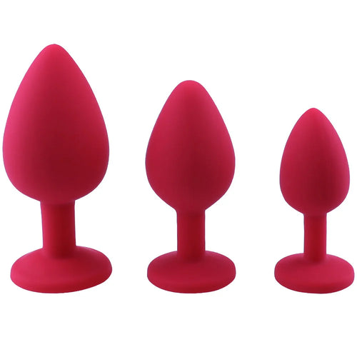 S/M/L Silicone Butt Plug Anal Plugs Prostate Massage Stimulator Anal