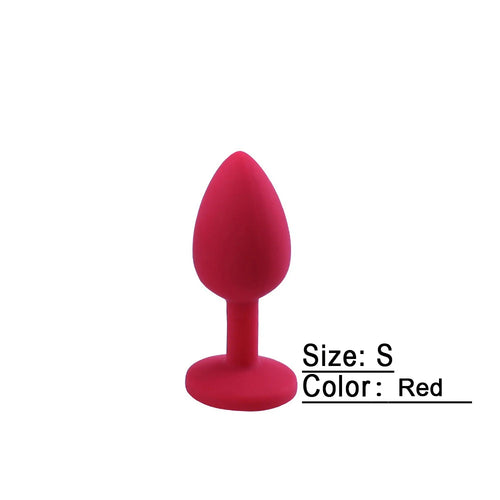 S/M/L Silicone Butt Plug Anal Plugs Prostate Massage Stimulator Anal