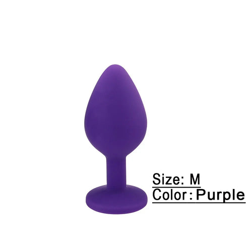 S/M/L Silicone Butt Plug Anal Plugs Prostate Massage Stimulator Anal