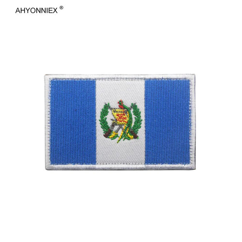 1PC 3D Embroidered Georgia Estonia Kuwait Cuba Jordan Egypt Jamaica