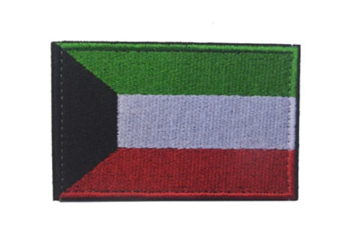 1PC 3D Embroidered Georgia Estonia Kuwait Cuba Jordan Egypt Jamaica