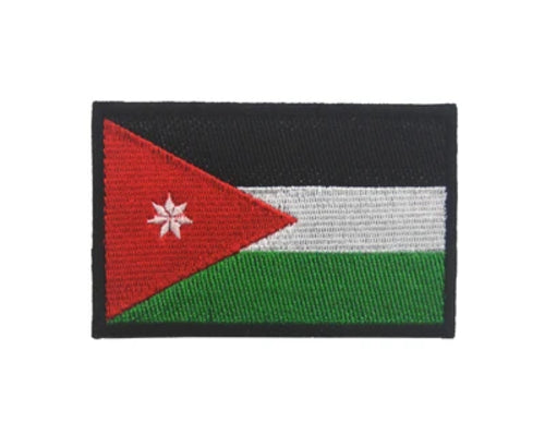 1PC 3D Embroidered Georgia Estonia Kuwait Cuba Jordan Egypt Jamaica