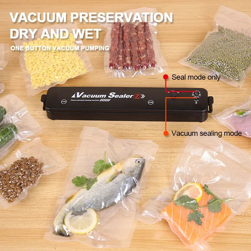 TINTON LIFE 220V/110V Vacuum Sealer Packaging Machine with Free 10pcs