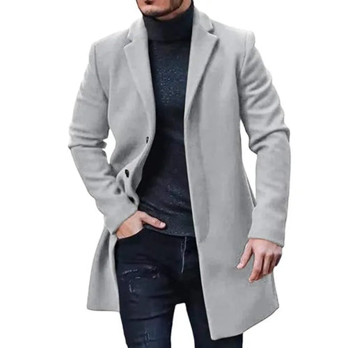 Male Streetwear Jackets Man's Solid Color Casual Outerwear And Coats