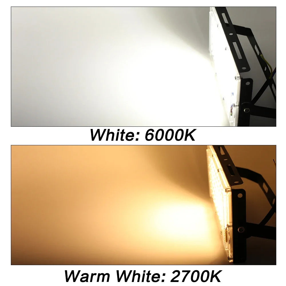 50W 100W 150W Led Flood Light IP65 Waterproof AC 220V Outdoor