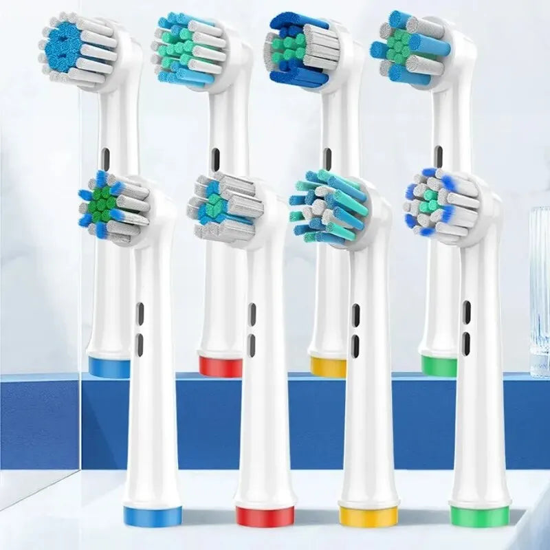 4PCS Dupont Bristle Electric Toothbrush Heads Whiten Teeth/Daily