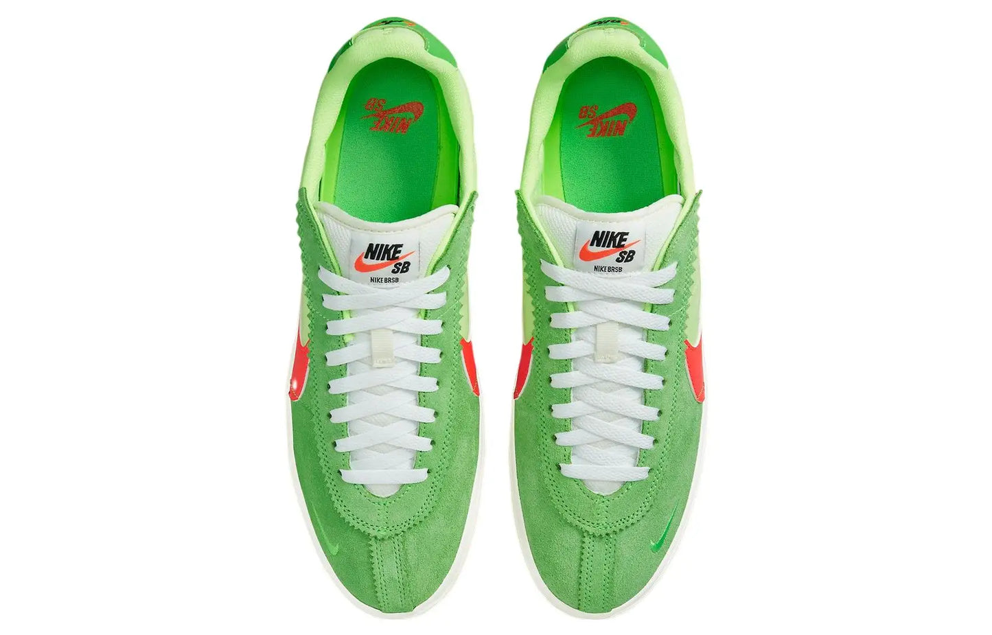 Nike BRSB 'Ghost Green Bright Crimson' Sneakers shoes With Original