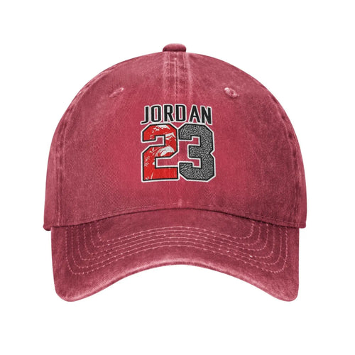 Unisex Basketball Star Goat #23 Fans Jordan Cowboy Hat Trucker Dad