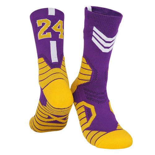 Elite Basketball Socks for Men Kobe Bryant Sports Boy and Children