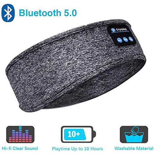 Fone Bluetooth Earphones Sports Sleeping Headband Elastic Wireless