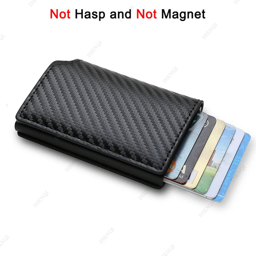 Anti Thief Rfid Credit Card Holder Smart Minimalist Wallet Men Women