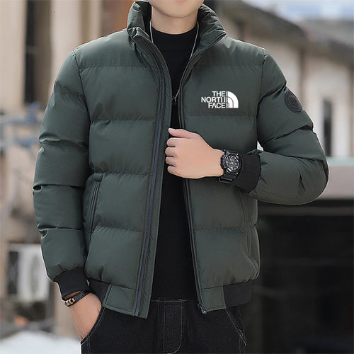 Fashionable and casual men's winter jacket outerwear cotton 2024 new