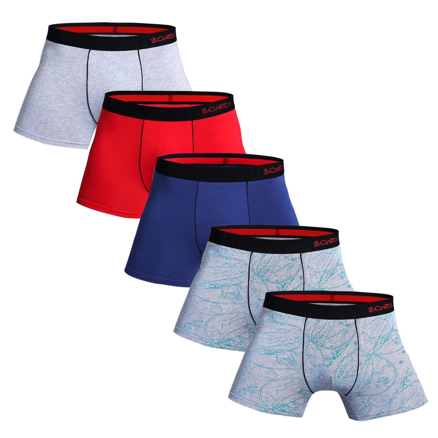 5pcs Pack 2023 Men Panties Cotton Underwear Male Brand Boxer And