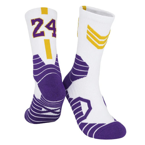 Men Elite for Basketball Socks Kobe Bryant Sports Boy and Children