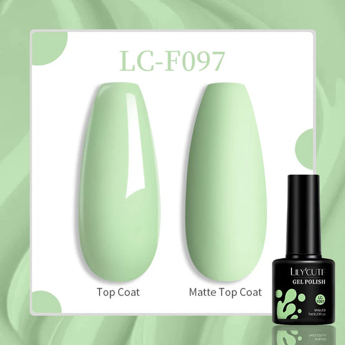 LILYCUTE 129 Colors 7ML Nail Gel Polish Nail Supplies Vernis Semi