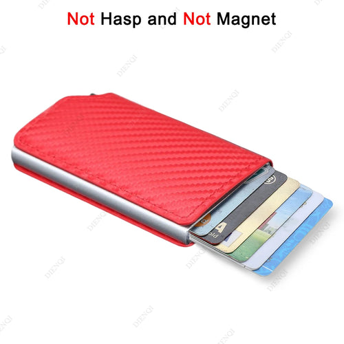 Anti Thief Rfid Credit Card Holder Smart Minimalist Wallet Men Women