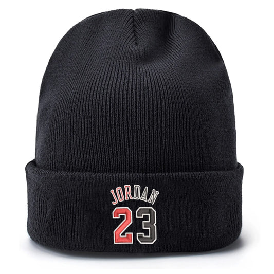 Number 23 Jordan Knitted Hat God Basketball Hip Hop Knit Cap Warm