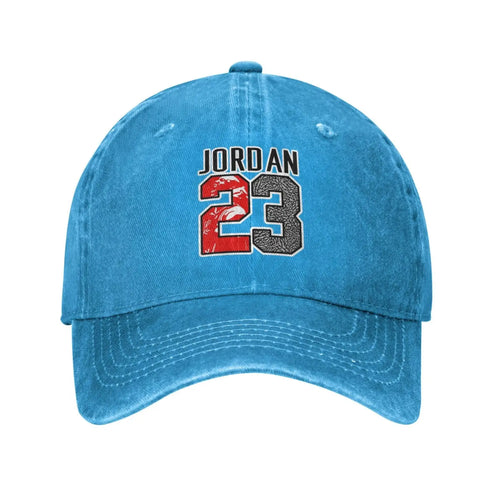 Unisex Basketball Star Goat #23 Fans Jordan Cowboy Hat Trucker Dad