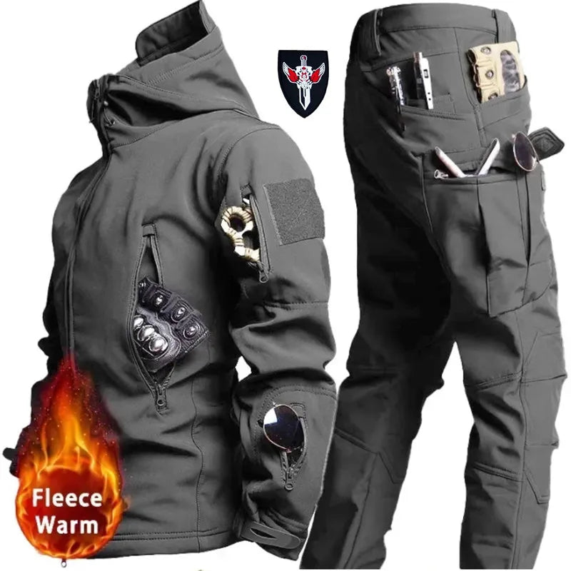 Tactical Winter Set Men's Outdoor Windproof Waterproof Suit