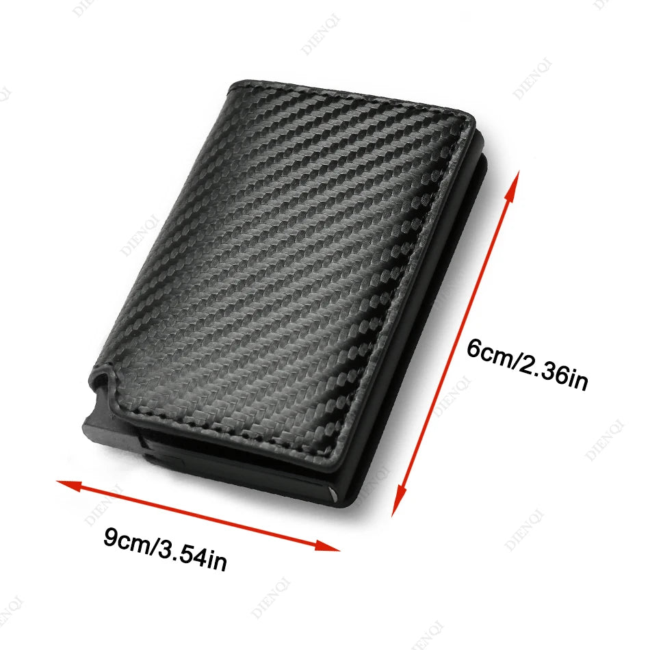 Anti Thief Rfid Credit Card Holder Smart Minimalist Wallet Men Women