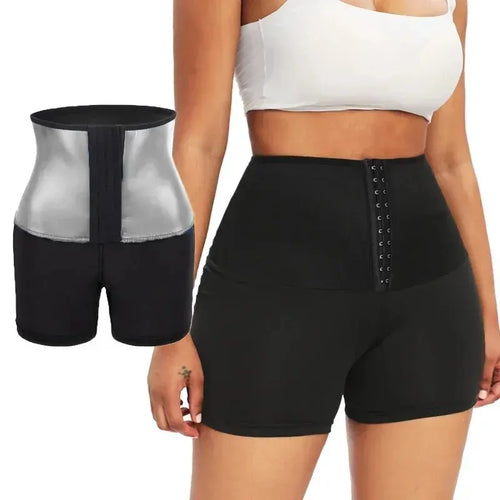 YBFDO Sweat Sauna Pants Body Shaper Weight Loss Slimming Shorts