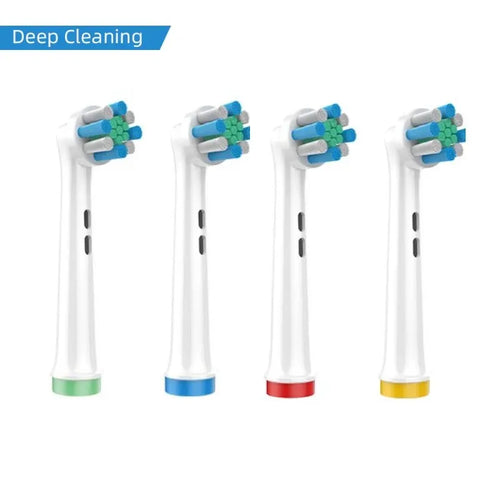 4PCS Dupont Bristle Electric Toothbrush Heads Whiten Teeth/Daily