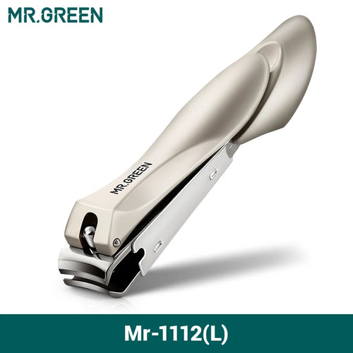 MR.GREEN Anti Splash Nail Clippers Stainless Steel Fingernail Cutter