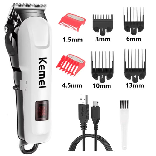 Electric Hair Clipper Hair Cut Maching Wireless Trimmer men