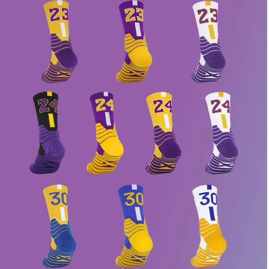 Men Elite for Basketball Socks Kobe Bryant Sports Boy and Children