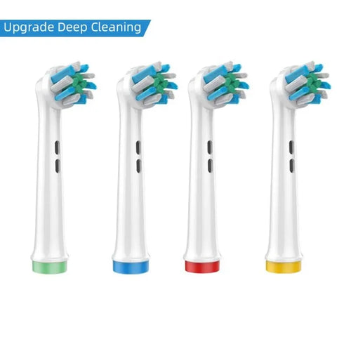 4PCS Dupont Bristle Electric Toothbrush Heads Whiten Teeth/Daily