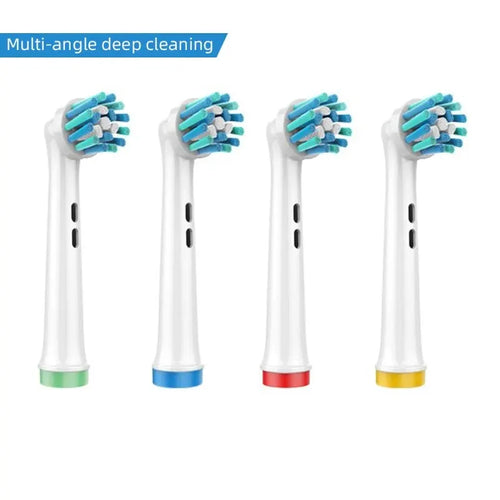 4PCS Dupont Bristle Electric Toothbrush Heads Whiten Teeth/Daily