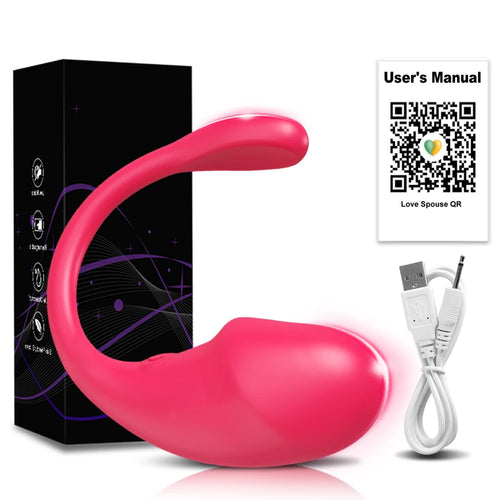 Wireless Bluetooth G Spot Dildo Vibrator for Women APP Remote Control