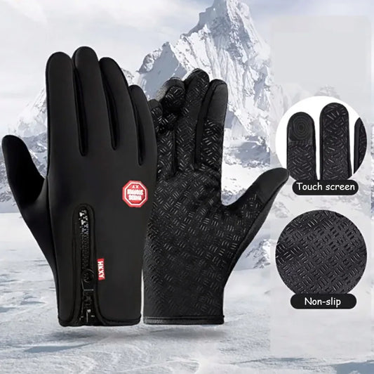 Men's Cycling Gloves Winter Touchscreen Warm Women Bicycle Gym Outdoor