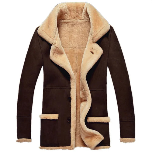 Autumn Winter Thickened Imitation Fur Jacket Men's Coat Fashion